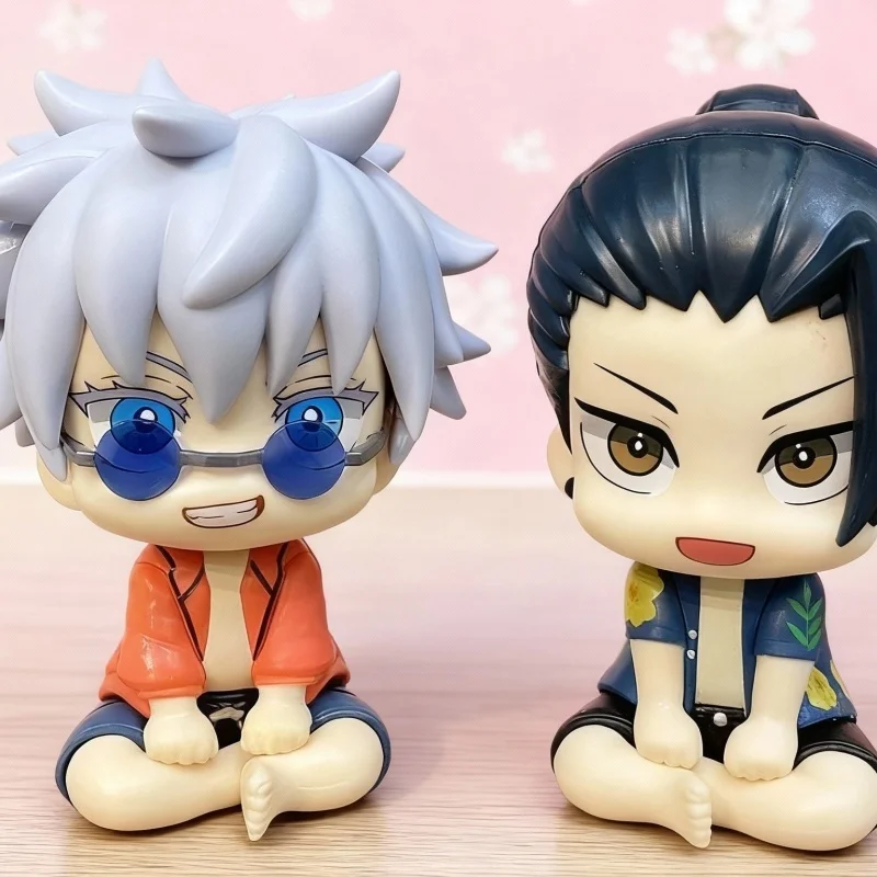 Jujutsu Kaisen Anime-Figur Satoru Gojo Suguru Geto Look-up PVC Sammlermodell Desktop-Dekoration Geschenk für Anime-Sammler