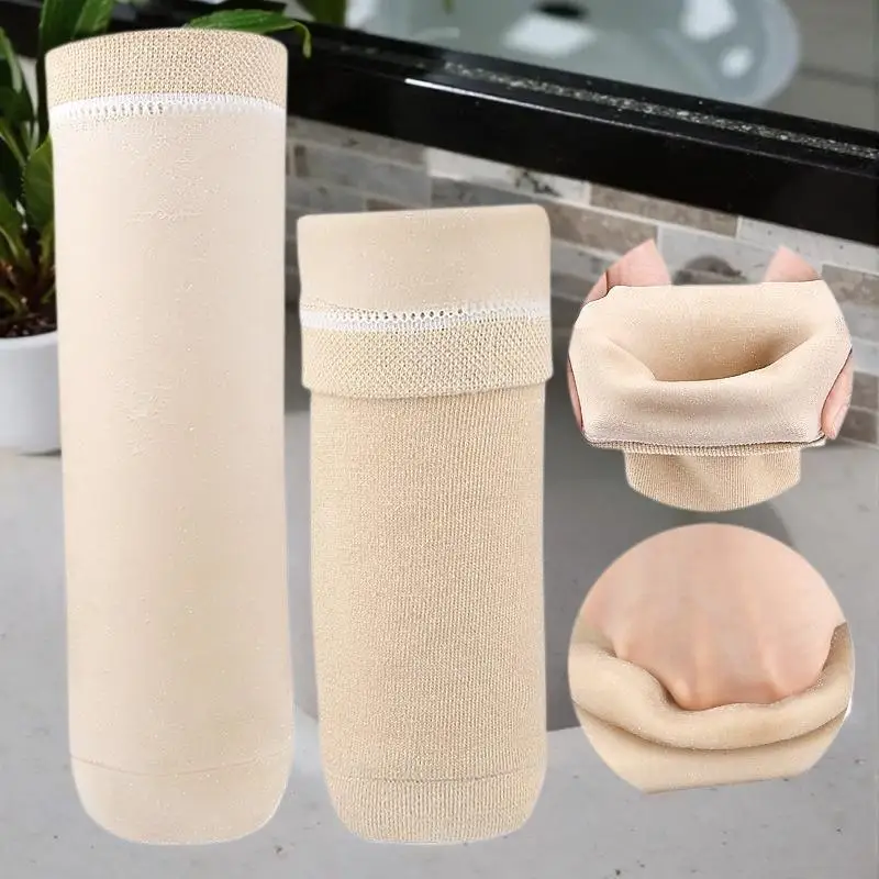 High Elasticity Gel Prosthetic Sleeve Thickened Below Knee Stump Shrinker Protective Sock Limb Recovery Care Accessory