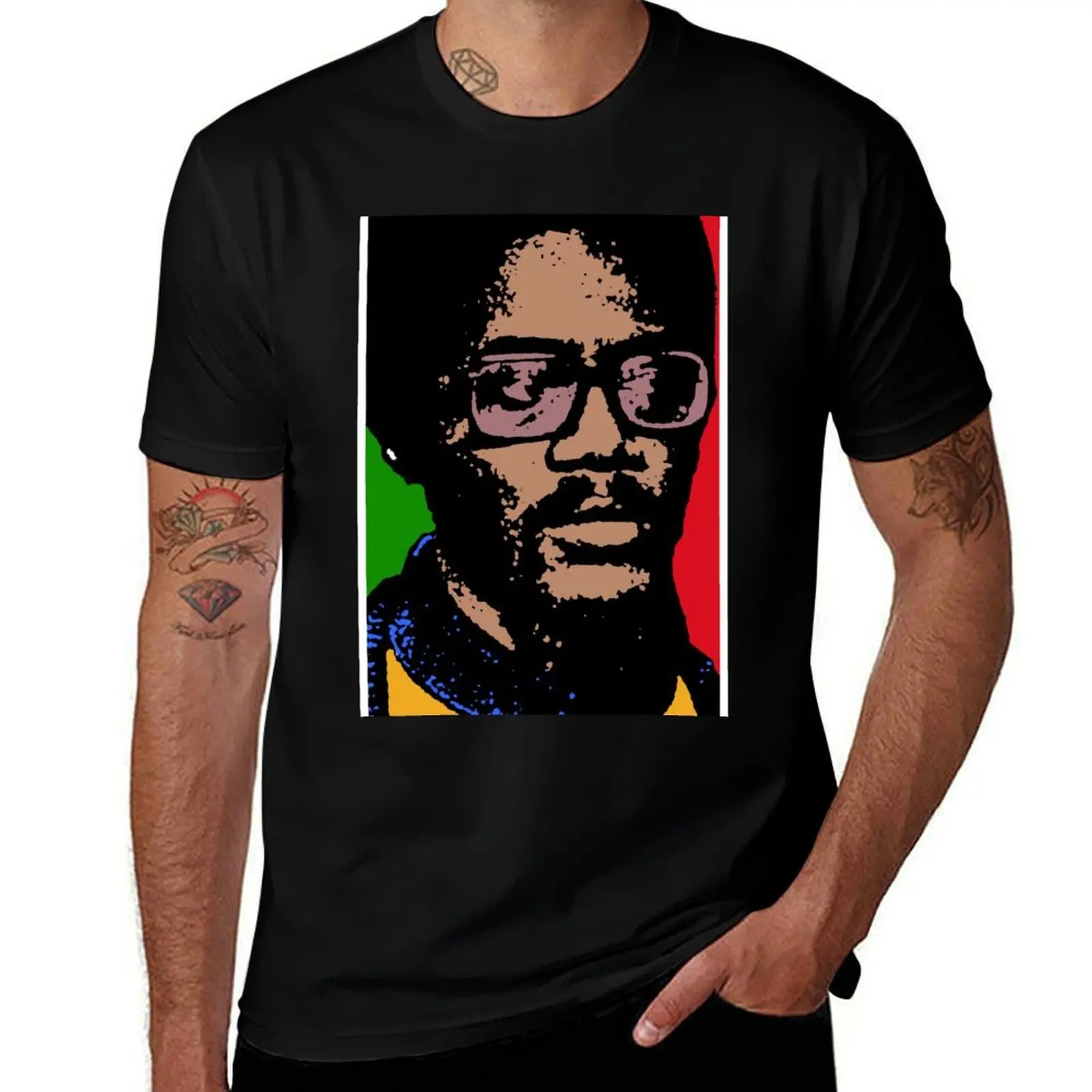 

Walter Rodney T-Shirt cotton t shirts man 100% g man t shirts for men black cotton t-shirt plain for man package T-shirt