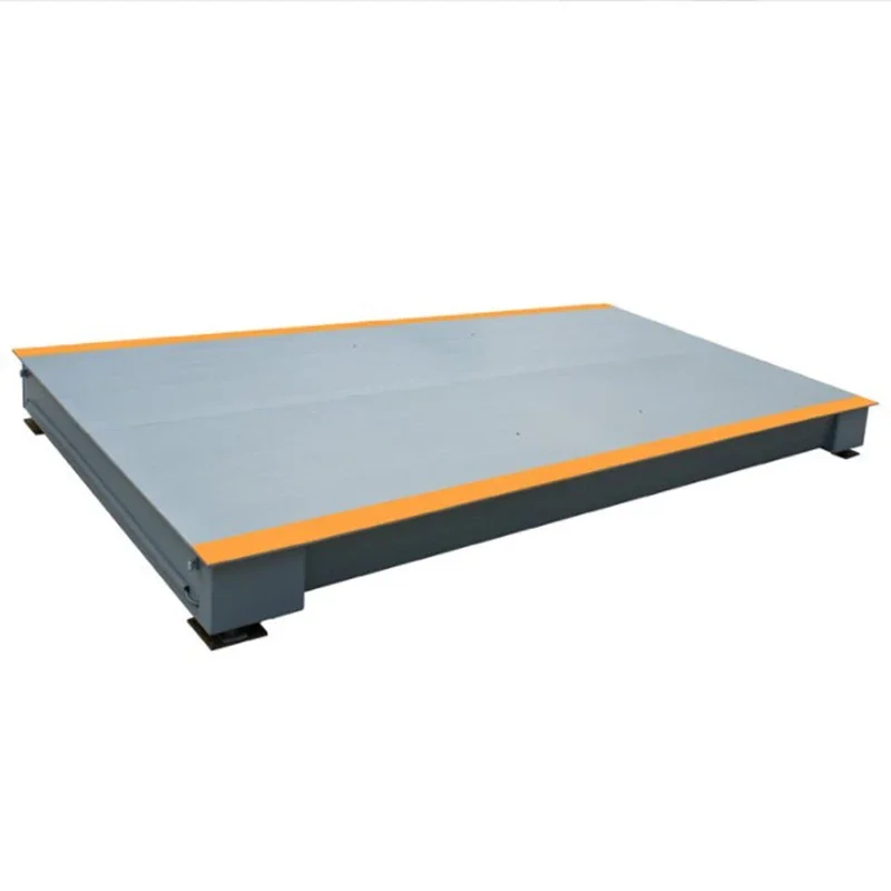 

Thickened industrial electronic floor scale