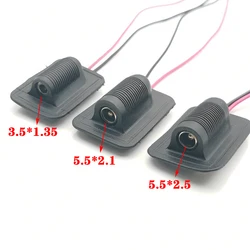 1pcs DC 3.5 x 1.35 5.5 x 2.1 / 2.5 mm DC Power Jack Socket Female Charging Connector Jack 5.5*2.1 5.5*2.5 3.5*1.35mm