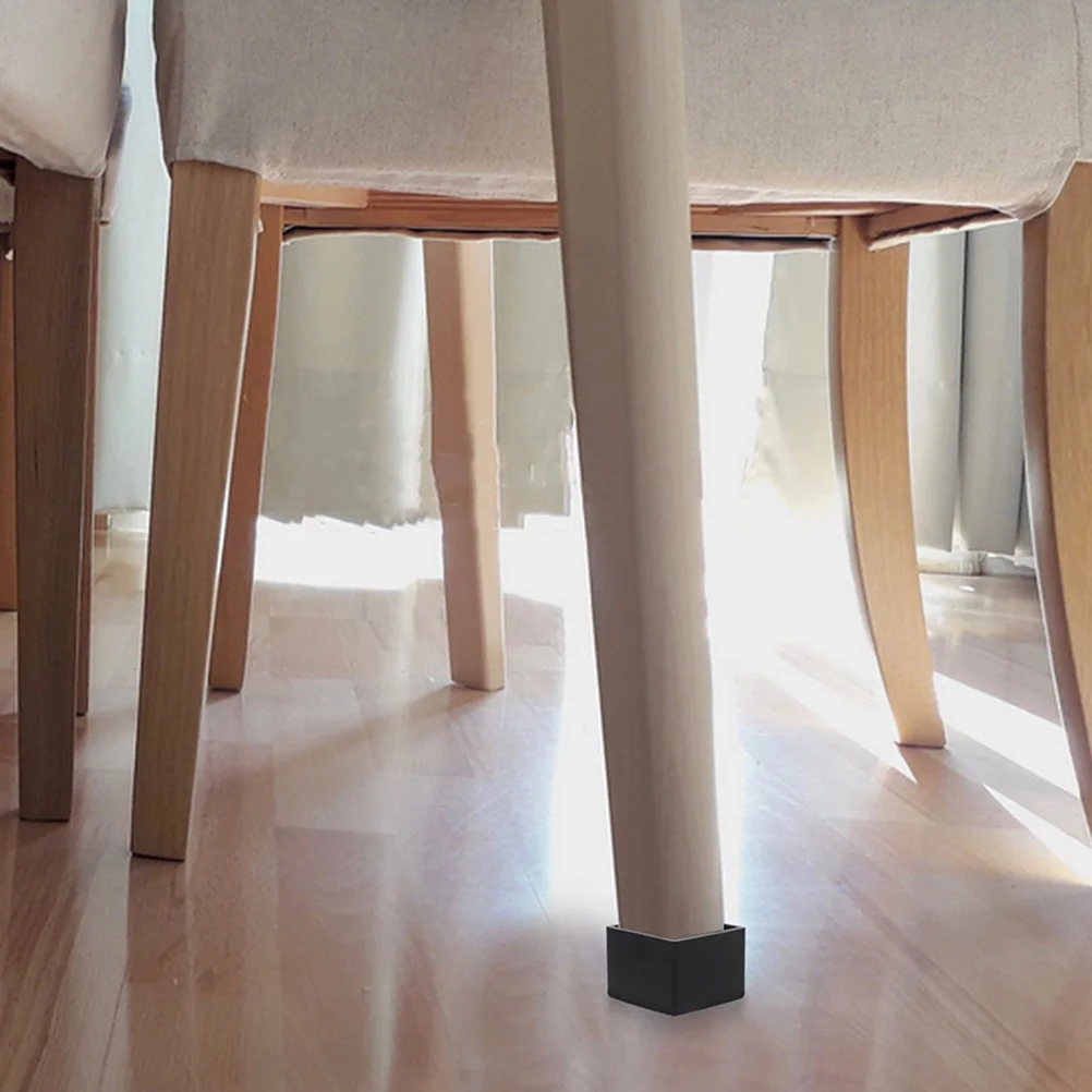 

8pcs Chair Foot Covers Furniture Protectors For Hardwood Floors Easy Install No Tape Required Table Leg Caps Reusable Chair Leg