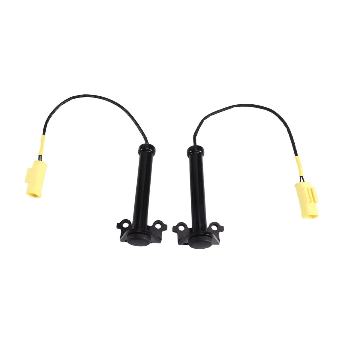 #41L Engine Compartment Hinge,2pcs 51239883419 Engine Front Active Bonnet Actuator for BMW X1 X2 (Black)