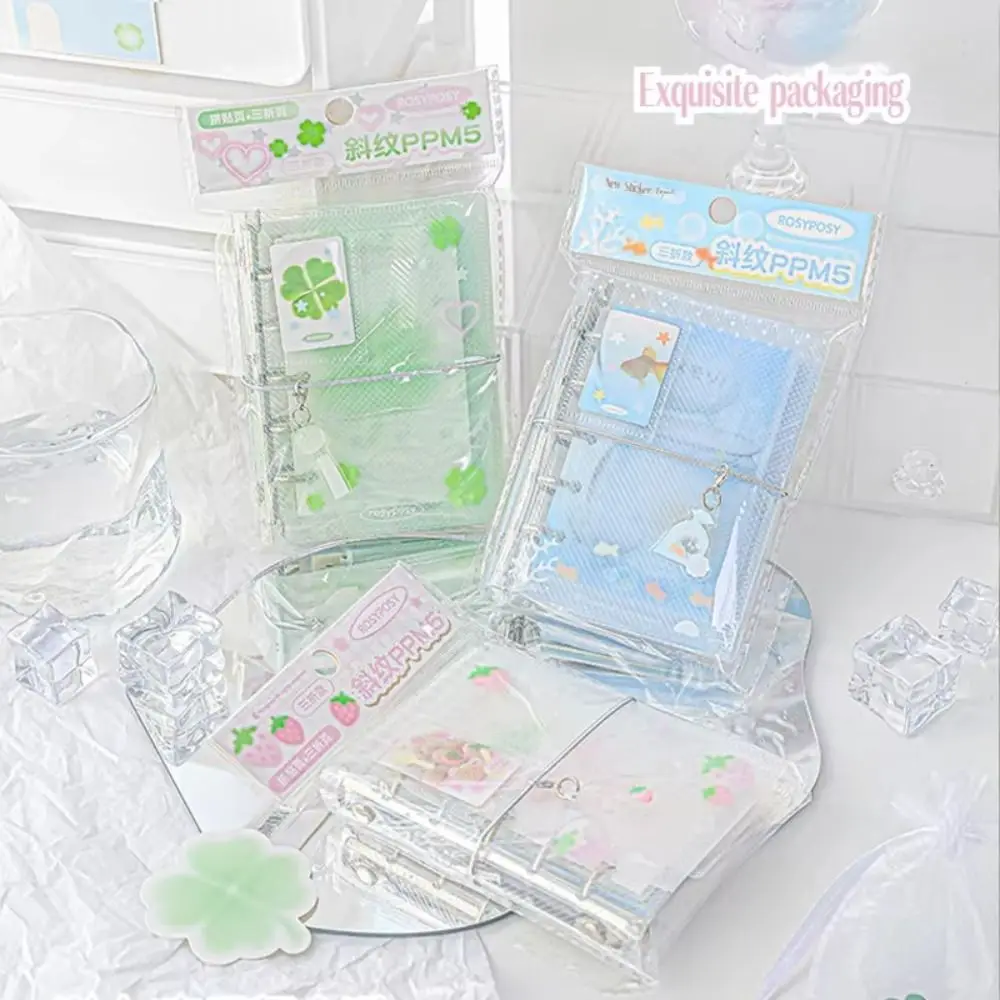 2025 Kawaii M5 노트북 PP 휴대용 핸드북 Parper 바인더 플래너