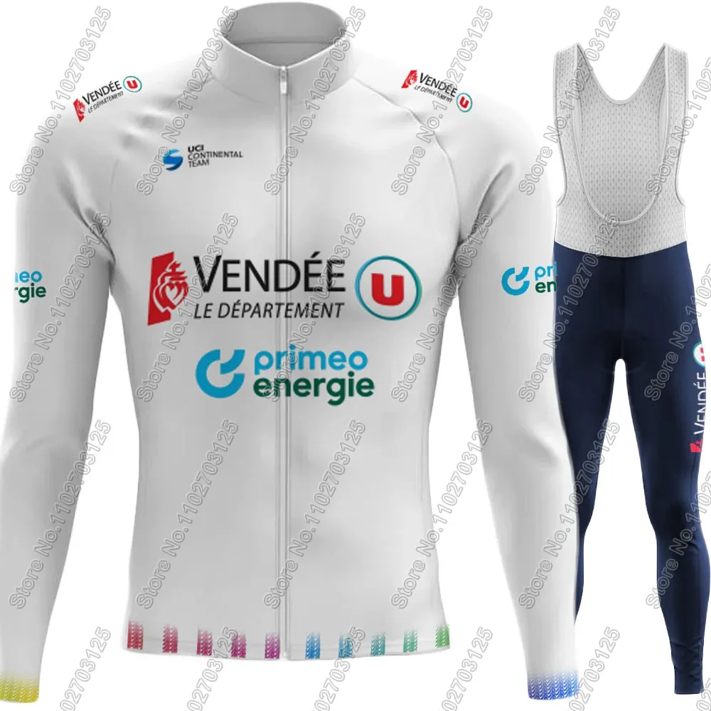 

France Team 2025 Cycling Jersey Set Summer Winter Clothing Suit Mens Long Sleeve MTB Bike Road Pants Bib Ropa Ciclismo