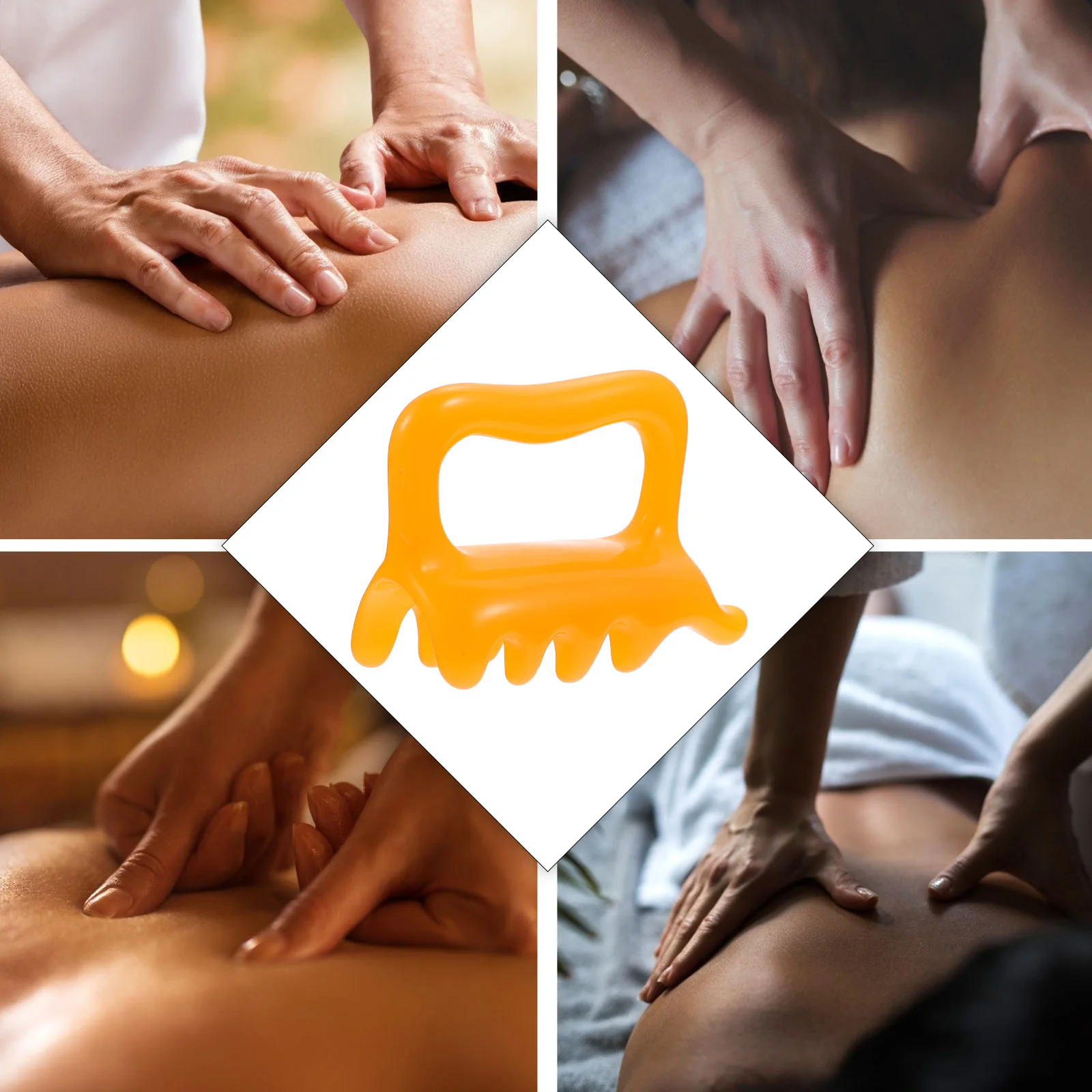 

1 шт., скребковый массажный инструмент, безопасный нетоксичный легкий портативный массажер для лица, доска Гуаша из пчелиного воска, многофункциональный массажер