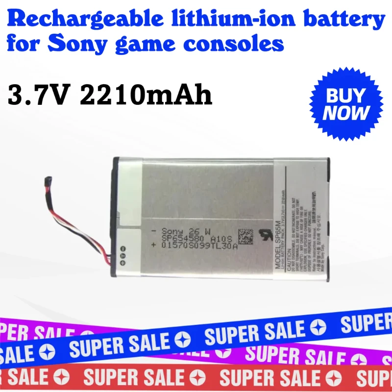 

New Rechargeable Li-ion Battery Replacement for Sony PS Vita PSV 1000 Console 3.7V 2210mAh SP65M