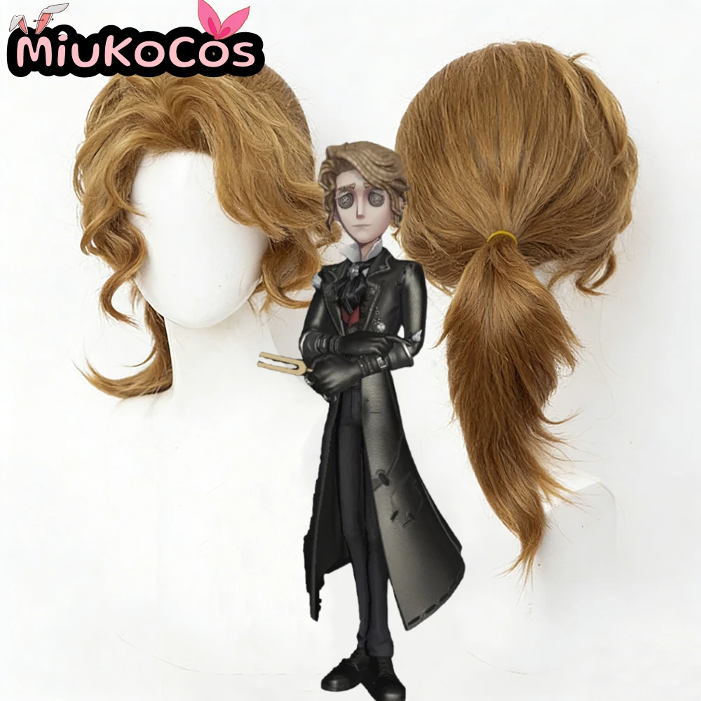 IN STOCK Blending Frederick Kreiburg Cosplay Wig MiukoCosplay Game Identity Ⅴ Cosplay