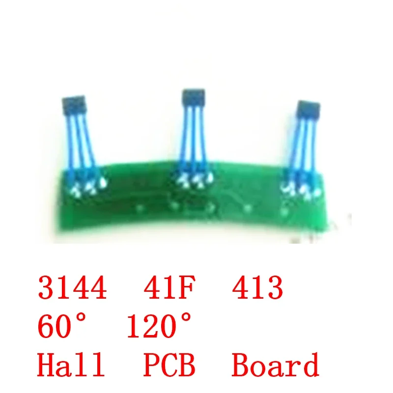

3 шт. платы с датчиками Холла для двухколесных электромобилей, элементы Холла, печатные платы 3144 41F 413 43F 60 ° 120 ° Плата печатного монтажа Hall PCB 2026 года выпуска
