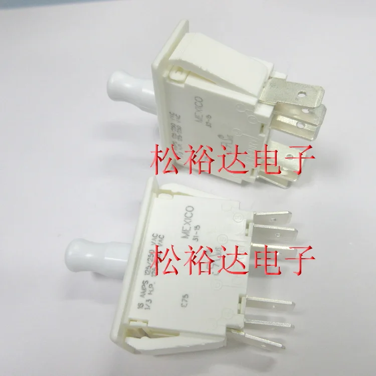 

Original new 100% E75-30A micro switch button switch 6pin