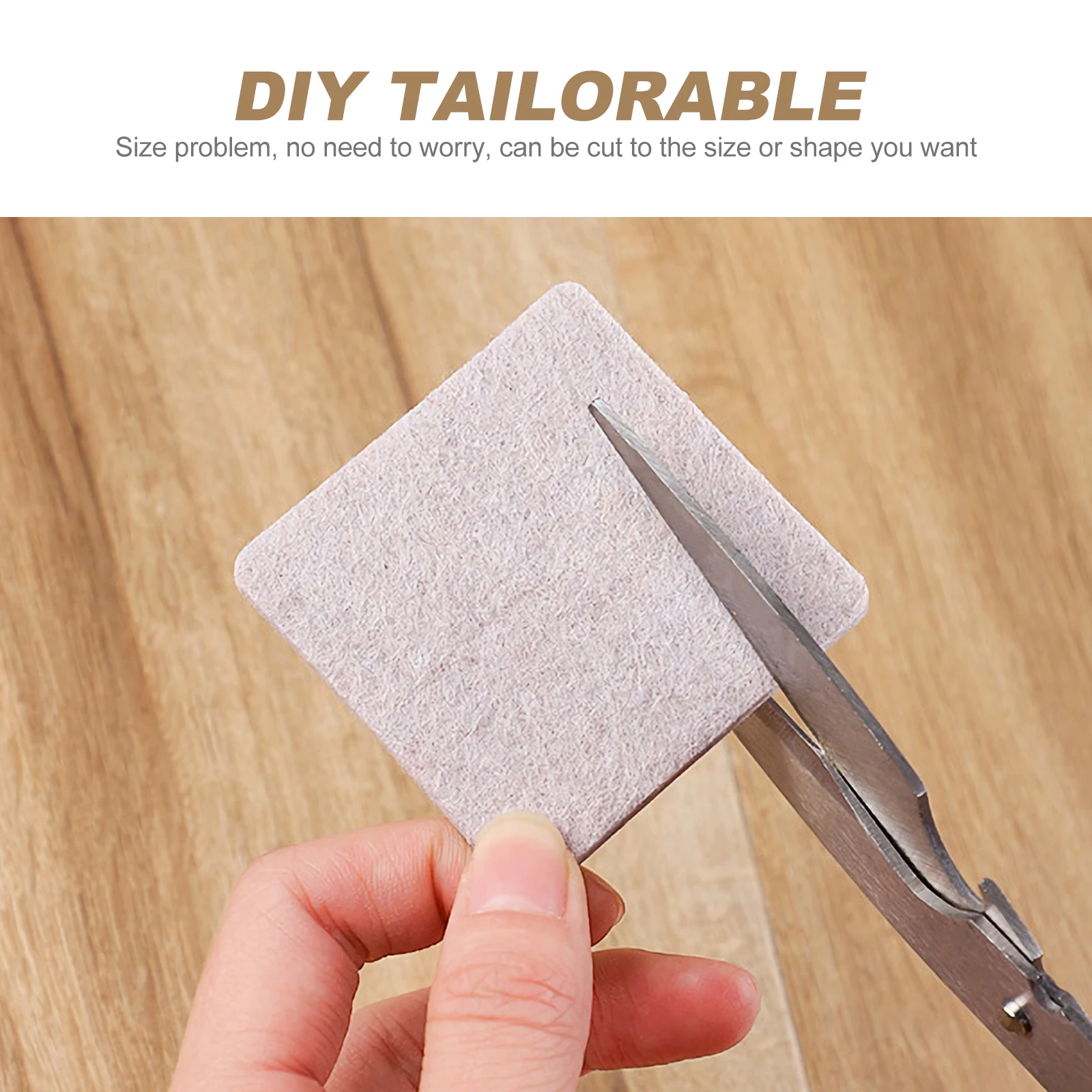 

64pcs Table Chair Leg Mats Pad Furniture Felt Non Slip Floor Protectors Chair Leg Mats Stools Sofas Safe Eco Friendly