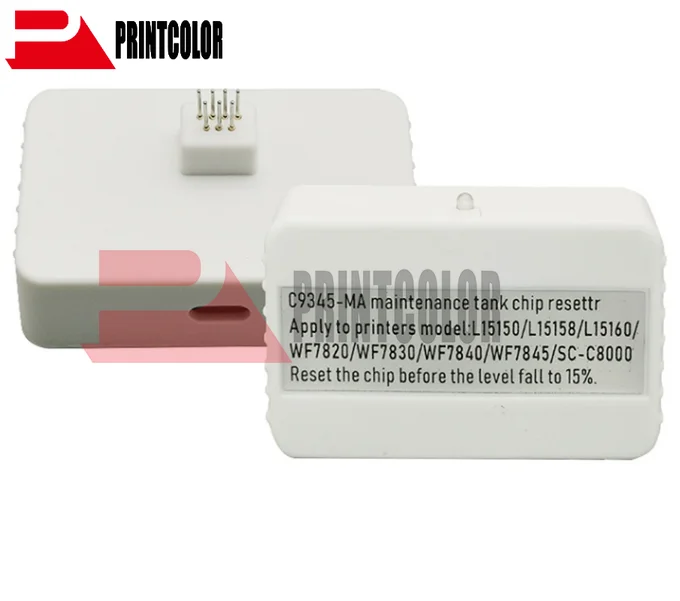 1PC C9345 Maintenance Box Chip Resetter be used for Epson L6558 L6578 L8168 L8188 Inkjets Waste Ink Cartridge Decode Reset