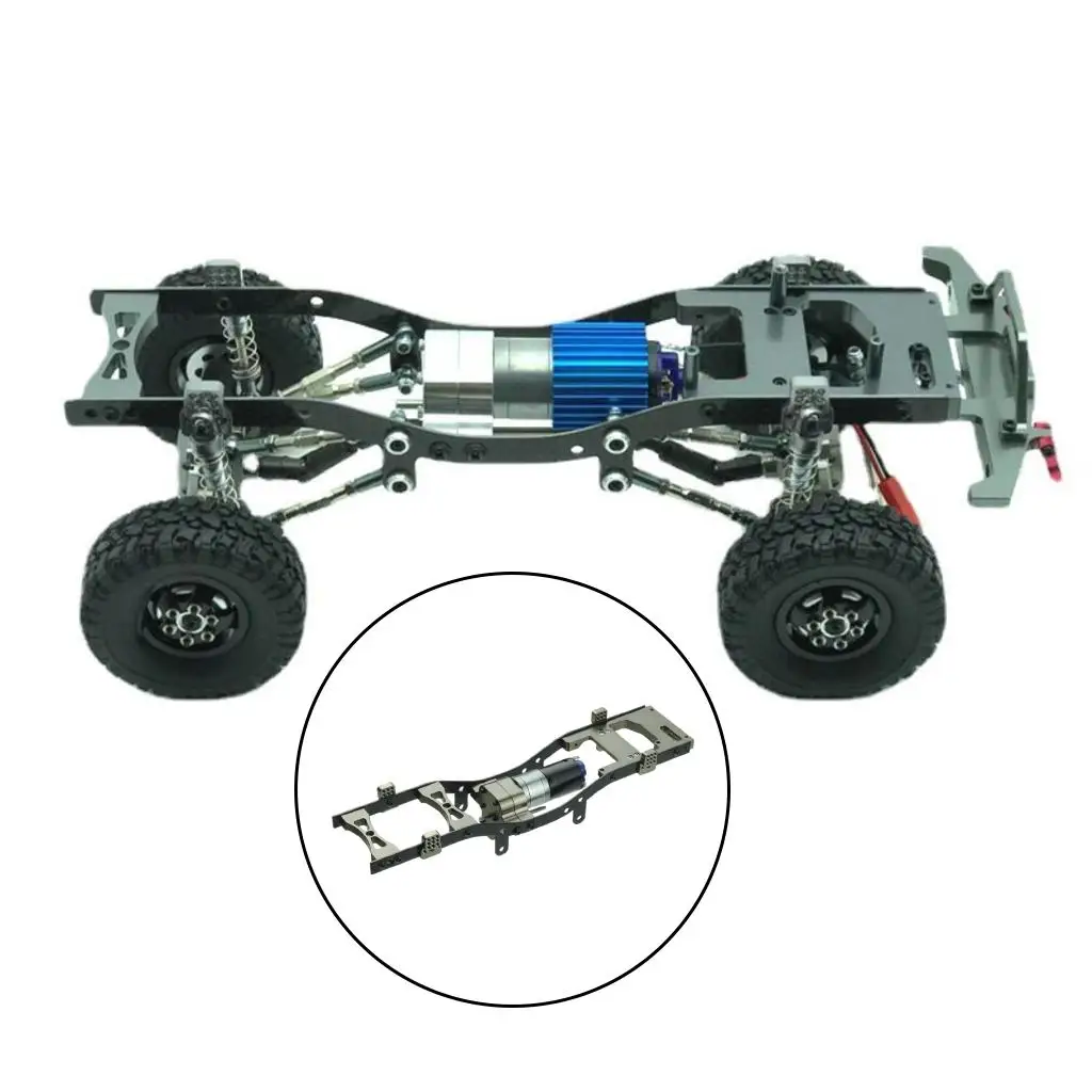 

Металлический шасси-корпус (комплект) 370 для радиоуправляемых пикапов WPL C14 C24 1/16, запчасти для самостоятельной сборки