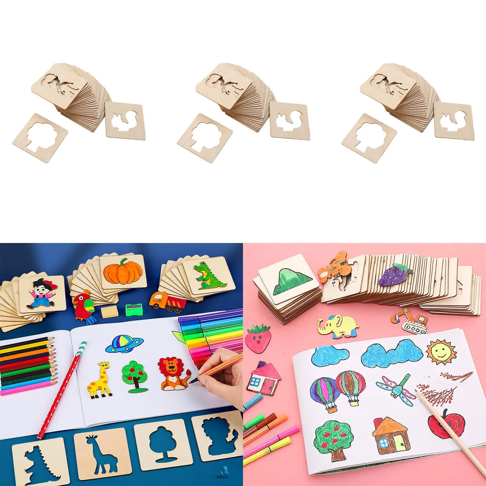 conjunto-de-estenceis-de-madeira-para-desenho-infantil-para-pintar-com-moldes-reutilizaveis-materiais-de-arte-para-meninos-e-meninas-para-decoracao-de-diarios-e-projetos-de-bricolagem