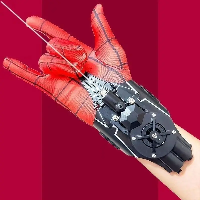 Ml Legends Spiderman Web Shooters Toys Spider Man Wrist Launcher Cosplay Peter Parker Accessories Props Gloves Children Gift