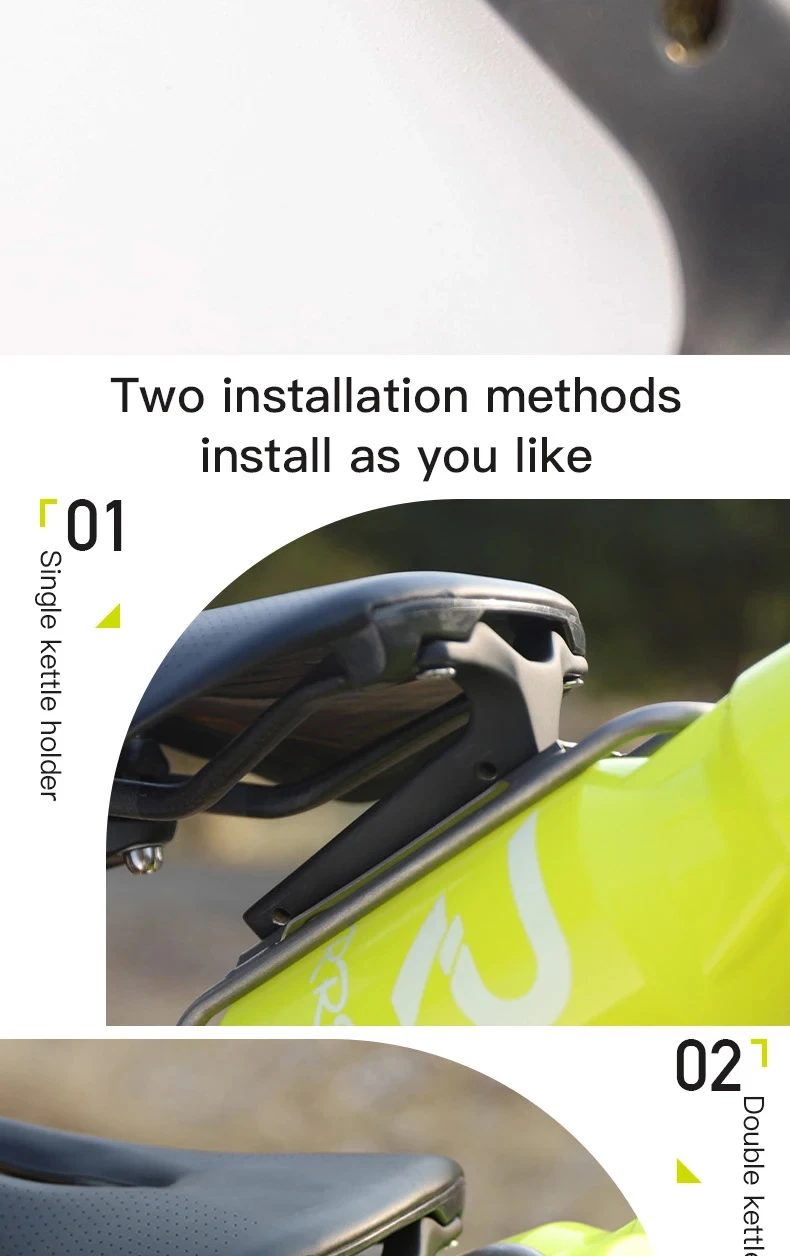 Rrskit Fahrradsitzkissen, Wasserflaschenhalterung mit Schraube aus Kohlefaser für Specialized SWAT Saddle System Fahrradflaschenhalter – Detail 4