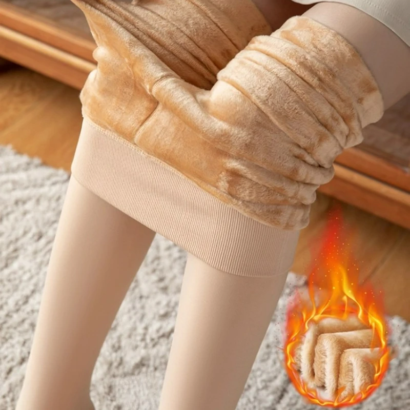 2 قطعة جوارب الشتاء الدافئة الملونة للنساء الفتيات رشاقته الجوارب الحرارية طماق عالية الخصر جوارب لينة بسط جوارب طويلة