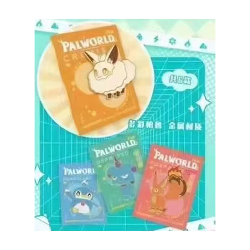 New Genuine Palworld Card Collection Independent Adventure Theme Character CuteKid Birthday Gifts Toys card Style Casual Card