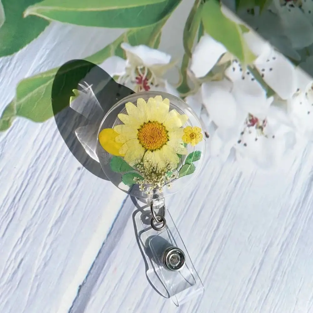 

Key Holder Retractable Transparent Work Badge Charm Charms Jewelry Resin Badge Reel Reels Keyring Card Badge Holder ID Lanyard