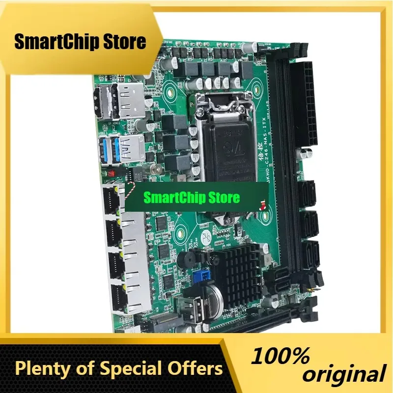 SmCpBkhd Custom Firmware C246 Motherboard 10g Sfp+ Lga1151 8th/9th Gen I3 I5 I7 Firewall Appliance X86 Centos Ubuntu