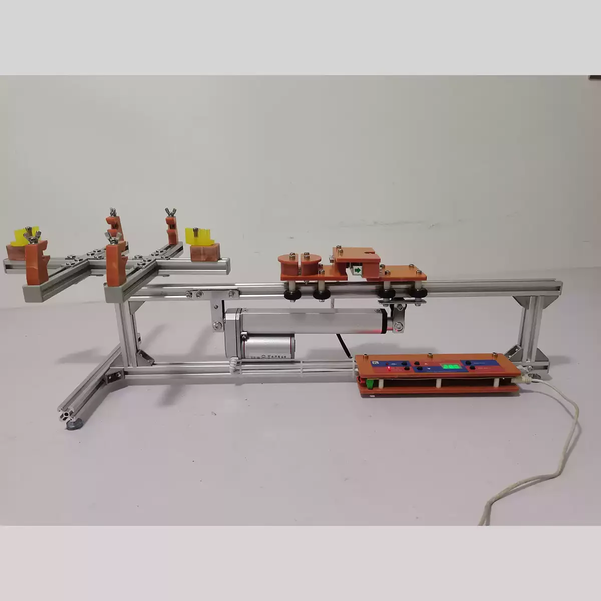 Flat Pull Style Badminton Racket Stringing Machine 20-32 Pounds Racquet Supporter，String Drawing Machine