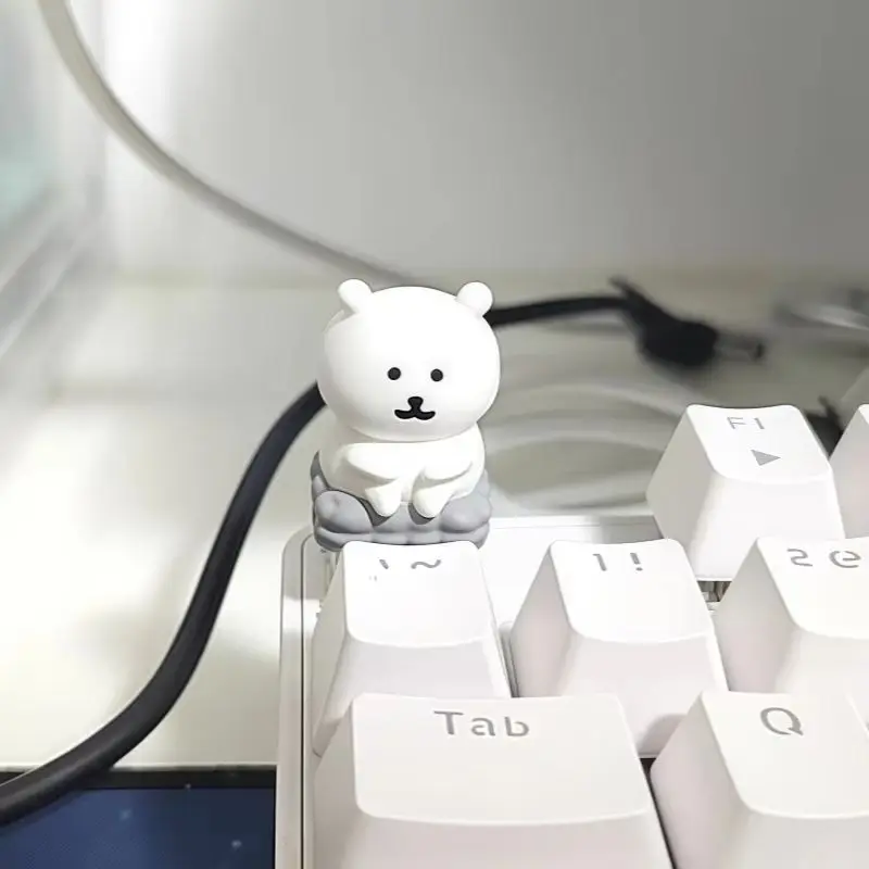 Hot Sale Manga Joke Bear Statue Theme Personalized Resin Peripheral Art Keycap Nagano Styling Anime Peripheral Kid Festival Gift