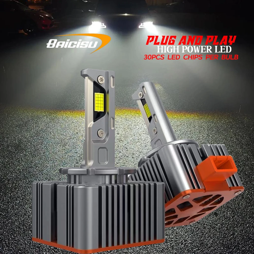 

D3S LED D1S Автомобильные фары Canbus для балласта D2S D4S D5S D8S Led HID D1R D2R D3R D4R D5R D8R Лампа Plug & Play Автомобильный свет 110 Вт