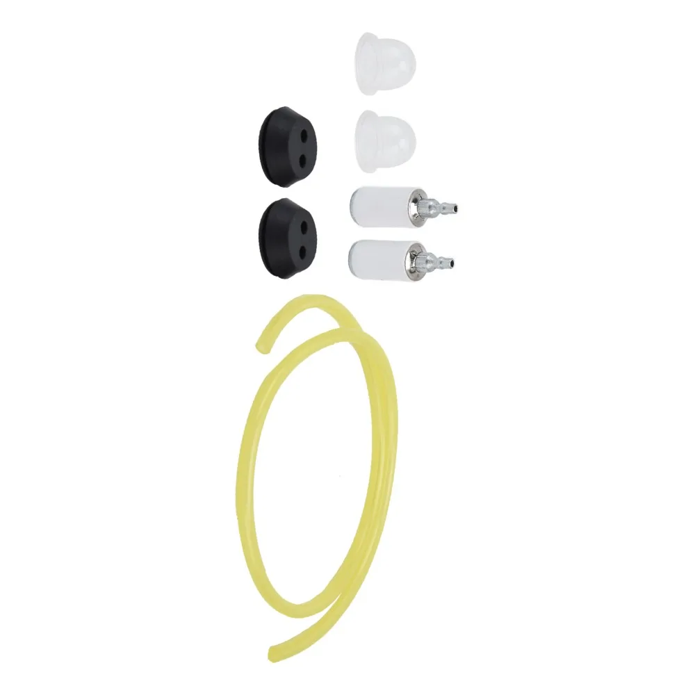 Two Hole Grommet Fuel Line Primer Bulb Fuel Filter Set for E43 E43CE MC43E MD43 WE43 WE43E WE43CE Edger 3004105 300494