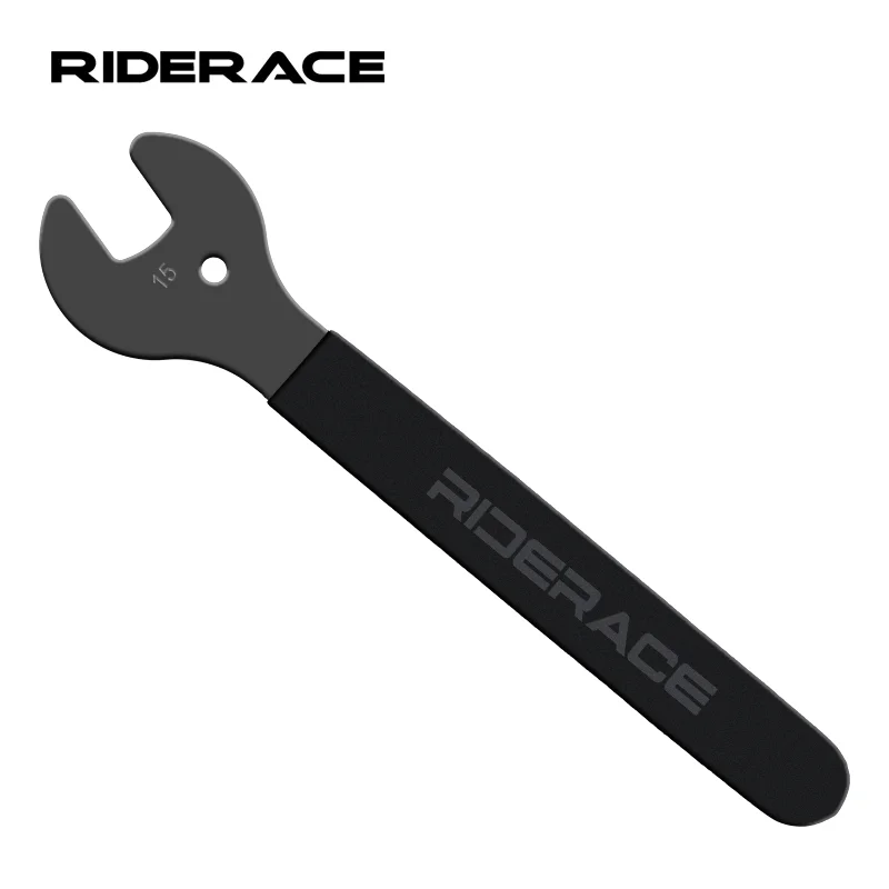 RIDERACE Bike Pedal Wrench Durable Extra Long Handle For MTB Mountain Bicycle Install Remover Removal Spanner Repair Tool 15mm