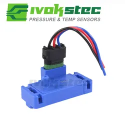 16070629 23528418 3 BAR (3Bar) Sensor Turbo Boost Pressure For Detroit Diesel Series 60 With Connector Plug Pigtail