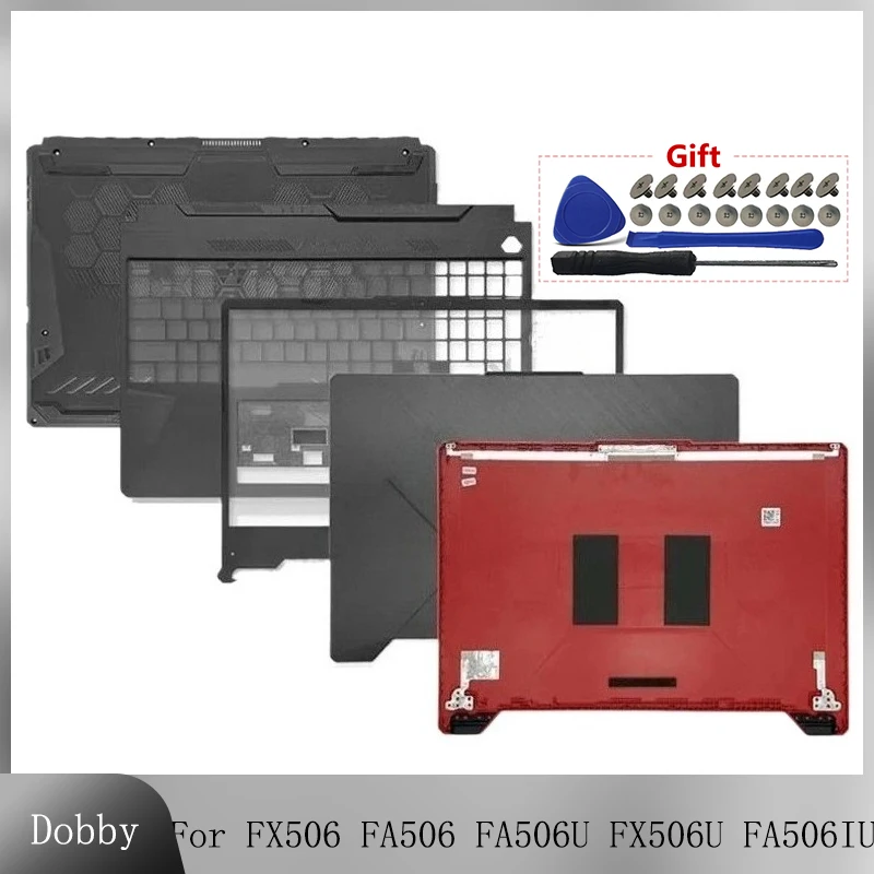 New Laptops Shell For FX506 FA506 FA506U FX506U FA506IU Notebook LCD Back Cover Lid Front Bezel Upper Palmrest Cover Bottom Case