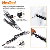 NexTool W4 11-in-1 Adjustable Multitool Wrench Folding Knife Hand Tools Screwdriver Felling Saw Function Tools