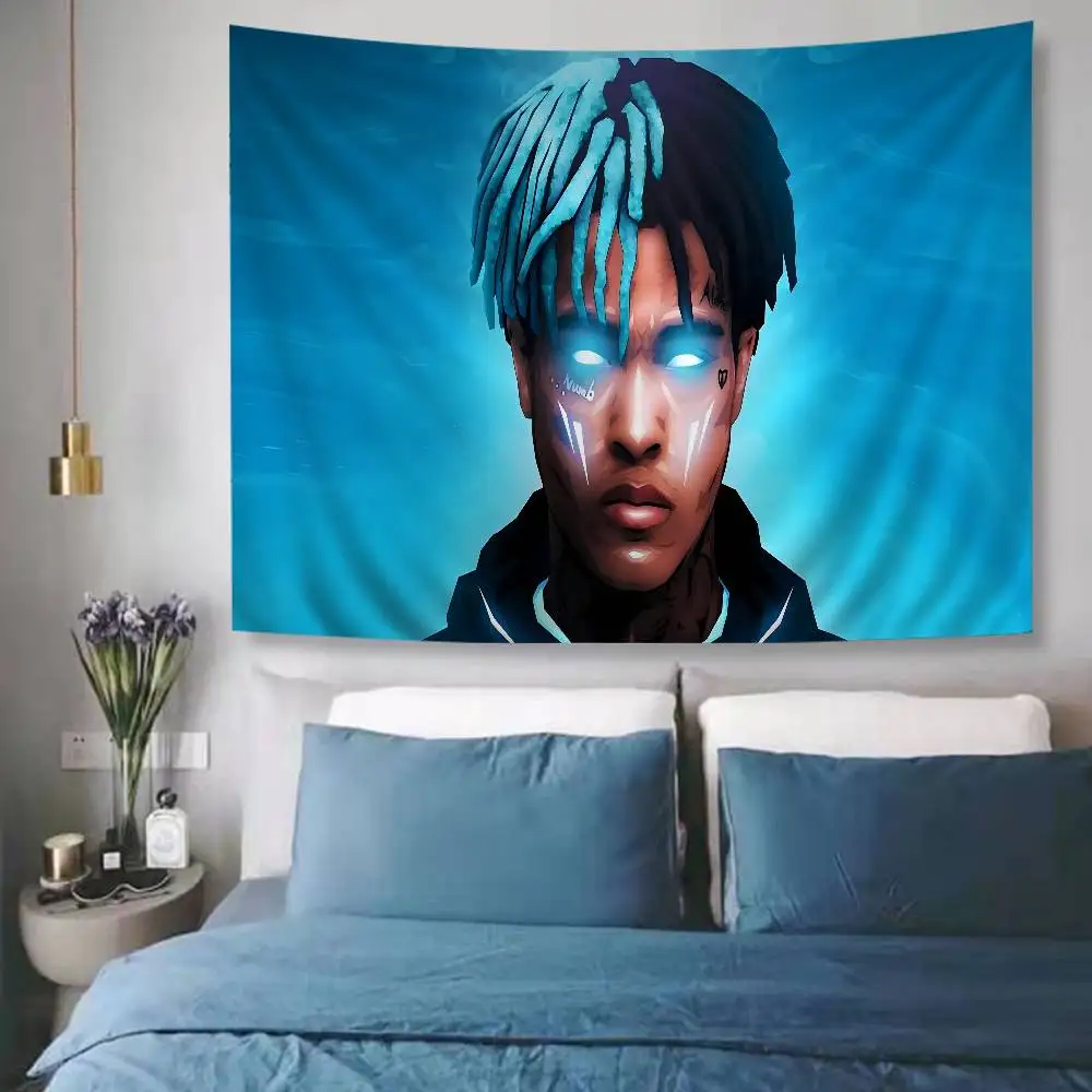 XXXTentactions 17 مغني الراب الكرتون أنيمي نسيج معلق التارو الهبي جدار السجاد النوم جدار الشنق ورقة #3