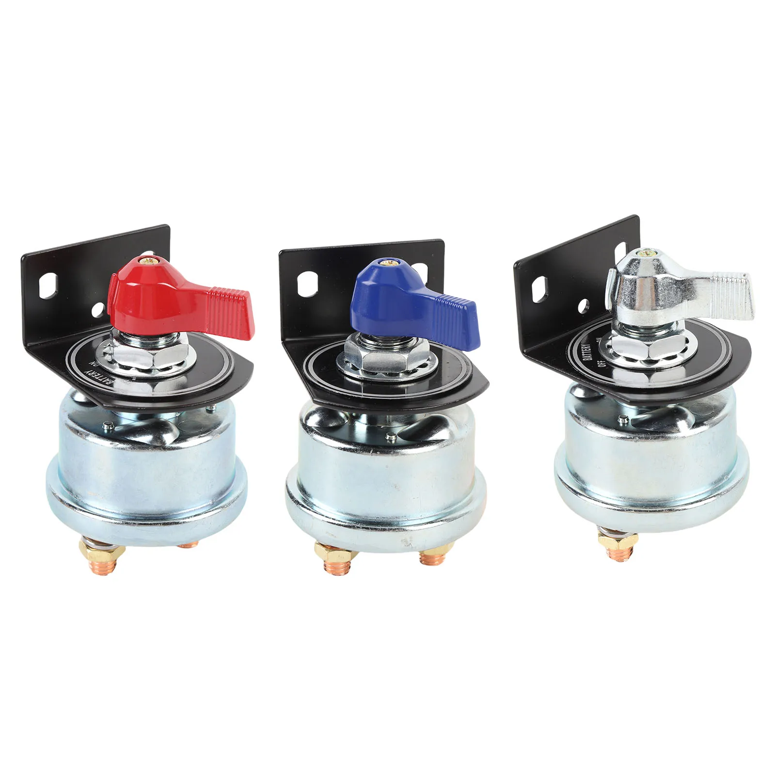 

Главный выключатель аккумулятора с монтажным кронштейном на боковой стойке 200А Главный выключатель аккумулятора для автомобиля, лодки, квадроцикла, UTV