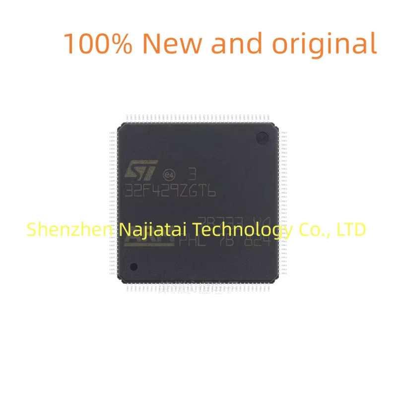 

5 шт./лот, 100% новый оригинальный чип STM32F429ZGT6 STM32F429 LQFP144
