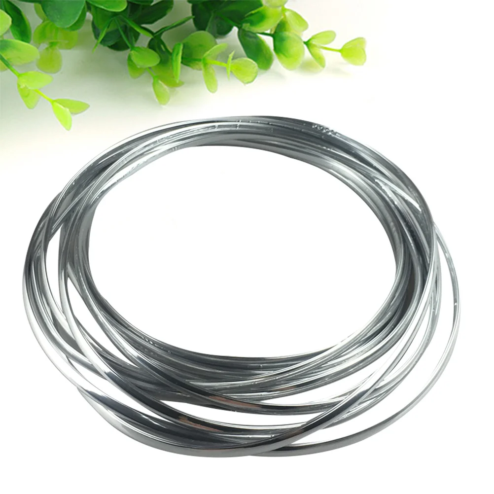 6 متر غطاء باب السيارات مكافحة الشيخوخة مقاومة للتآكل شرائط عزل الفضة لا أدوات المطلوبة حراس الباب خدش حامي