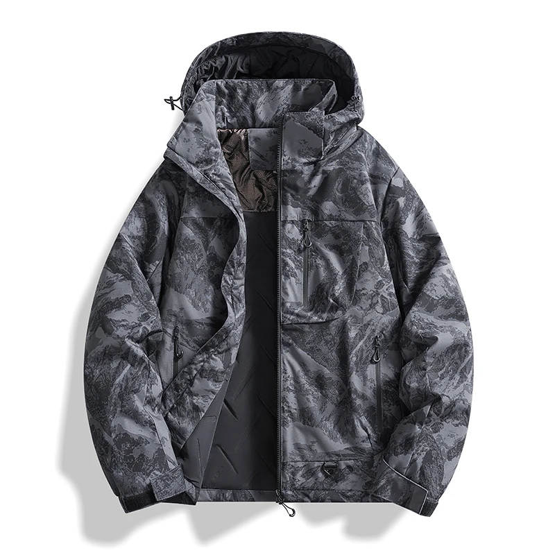 Men Camouflage Gray