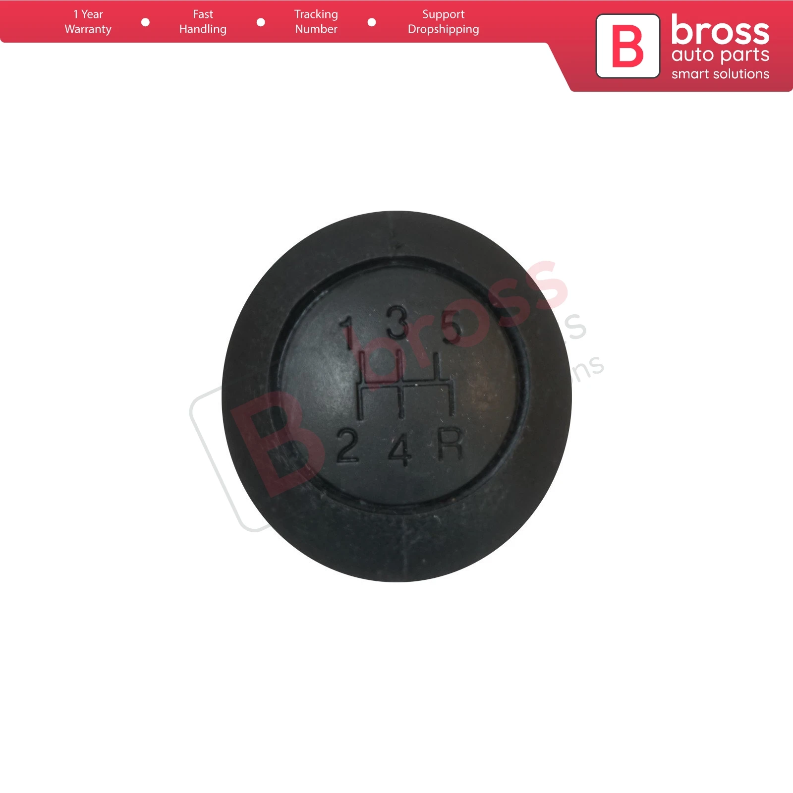 

Bross Auto Parts BSP606 5-Speed Gear Shift Stick Knob Black for Fiat Doblo MK1 2000-2009 Fast Shipment Ship from Turkey