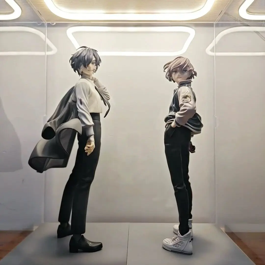 22cm Bungou Stray Dogs Anime Figur Jugend Dazai Osamu Actionfigur Nakahara Chuuya Figurine PVC Sammlermodell Puppe Spielzeug