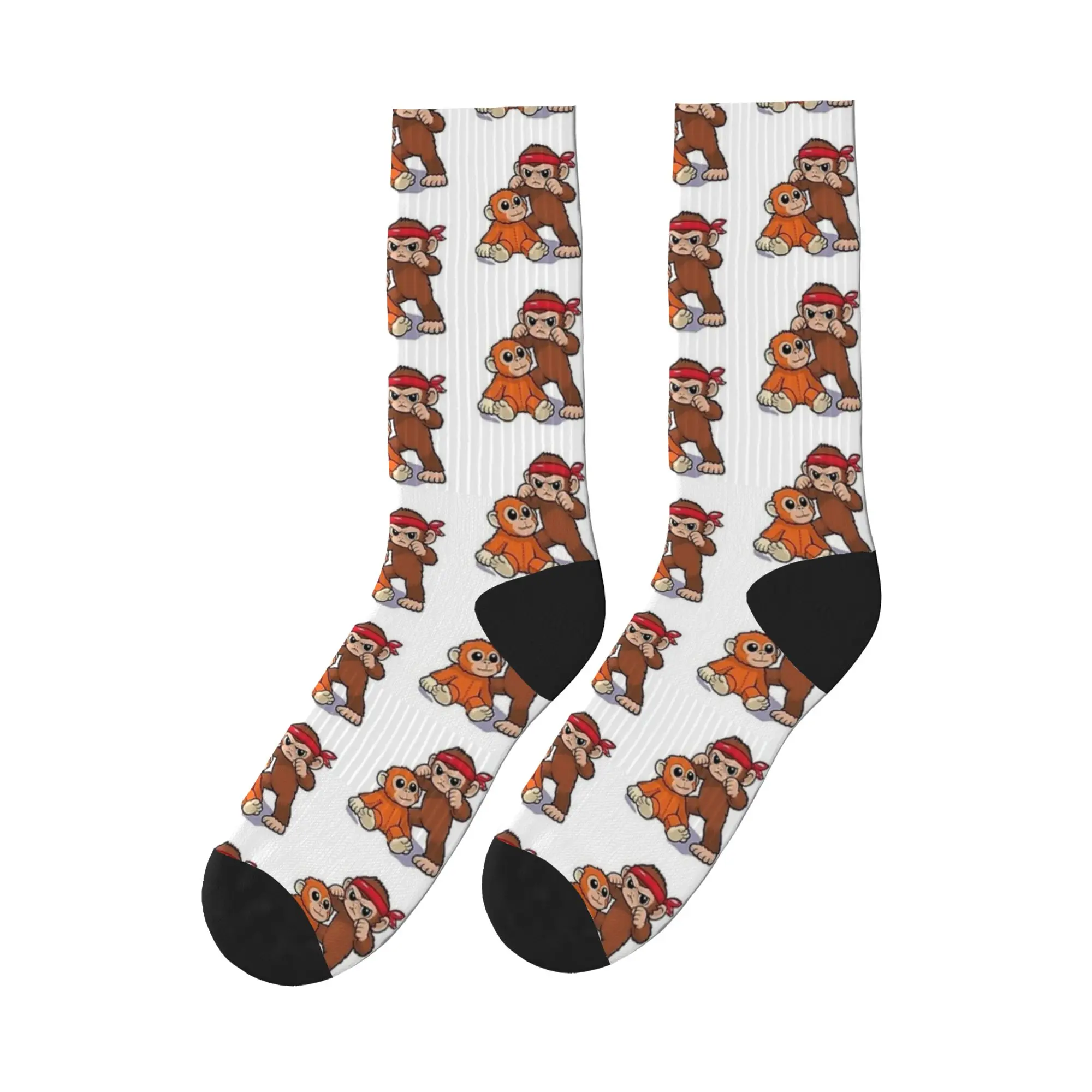 

Носки PUNCH KUN MONKEY, осенние модные мужские носки высокого качества, графические нескользящие носки для активного отдыха