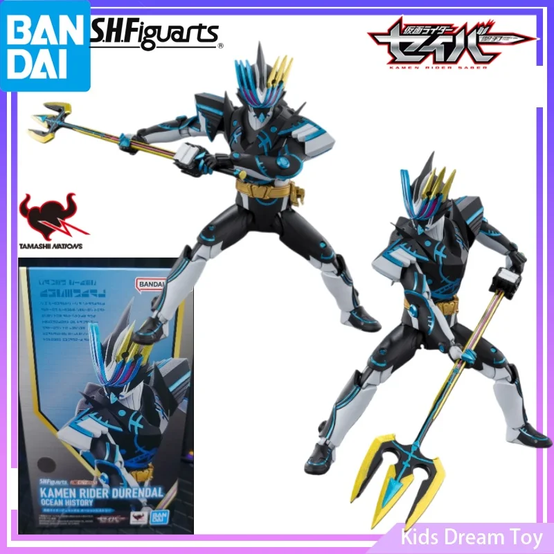 Bandai in Stock Original Tamashii Limited S.H.Figuarts KAMEN RIDER DURENDAL OCEAN HISTORY Anime Action Figures Toys Collectible
