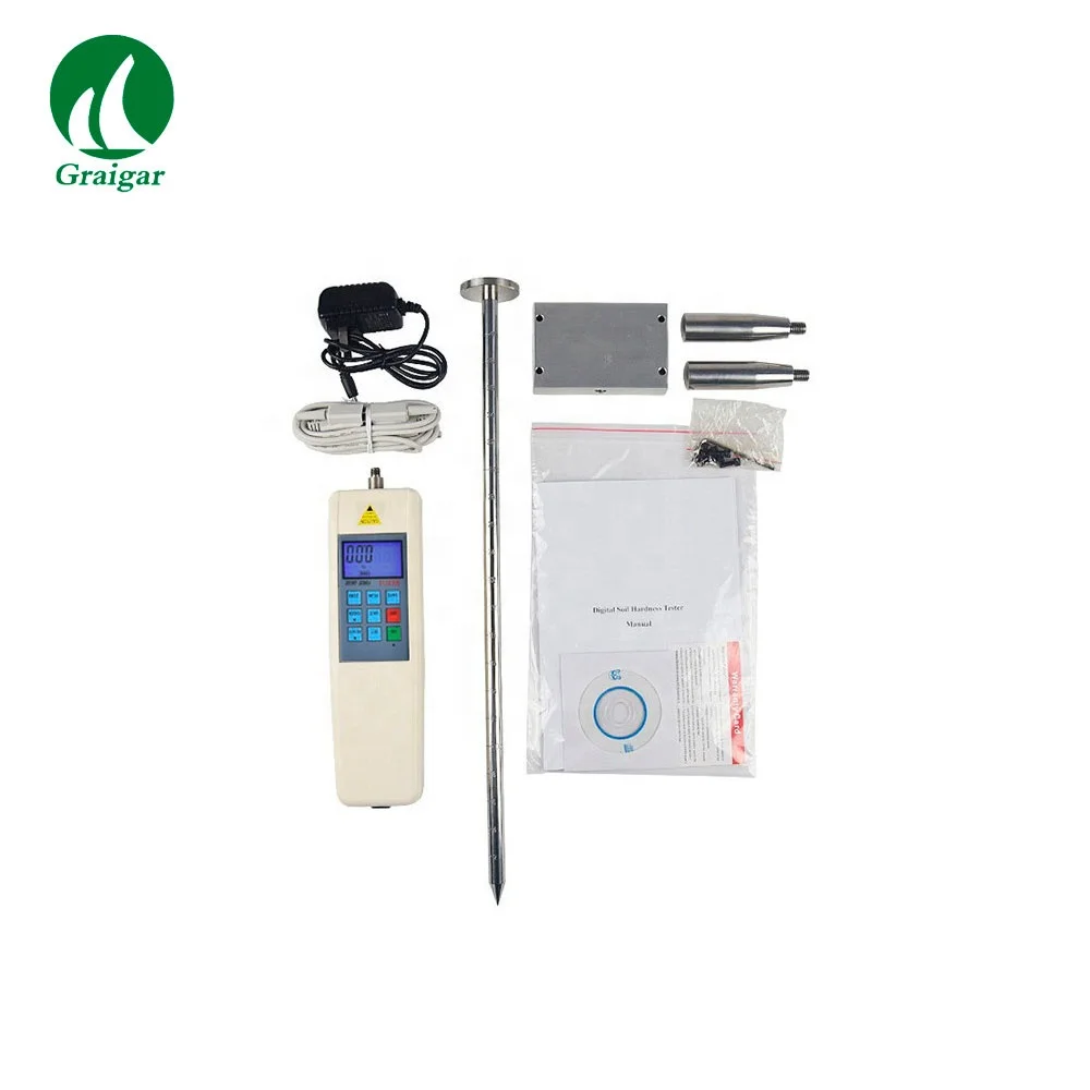 TYD-2 Digital Soil Hardness Tester  Soil Compaction Instrument  Measurement Depth 0~450mm