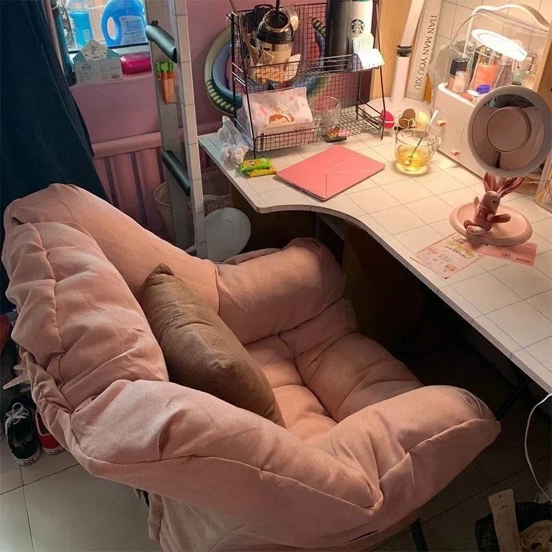 Dormitory comfortable sedentary lazy chair student bedroom e-sports game sofa armchair stool