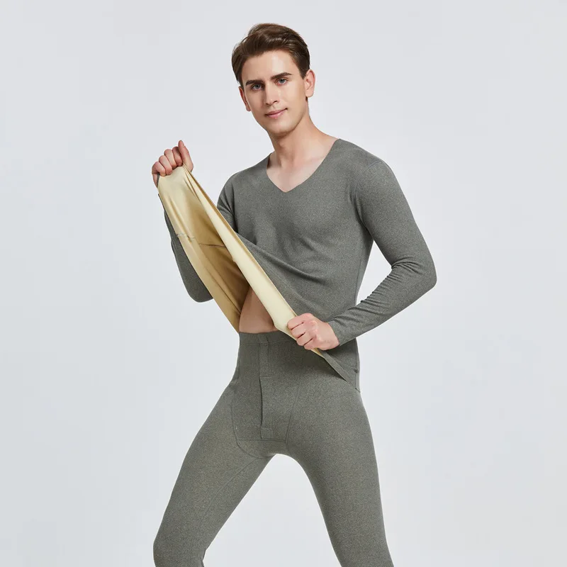 

Thick Autumn and Winter Thermal Underwear, Long Johns, Winter Underpants, Shirts, Men's and Women's Warm and Soft Underwear Sets