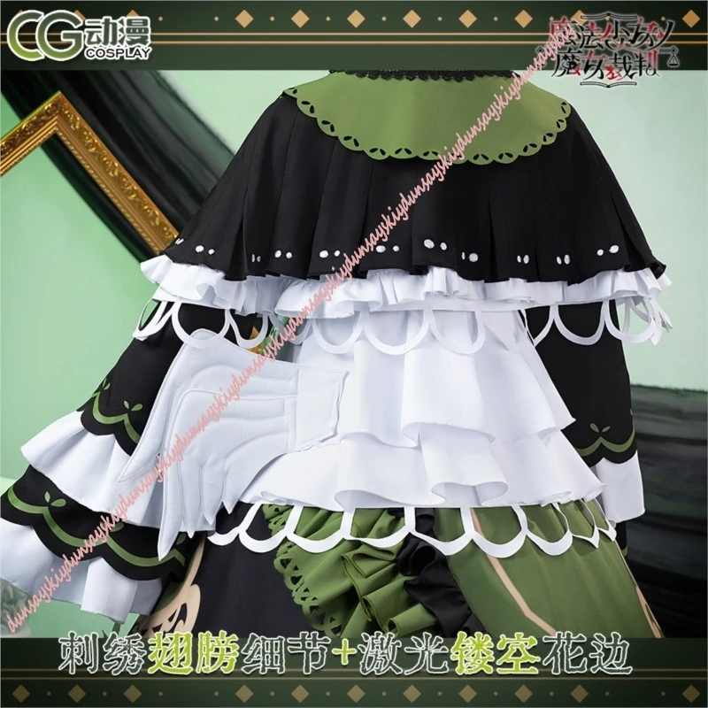 Magical Girl Witch Trial Cosplay Costume For Hanna Tono From Anime Series Magical Girl Witch Trial Official Game Inspired Lolita view 3