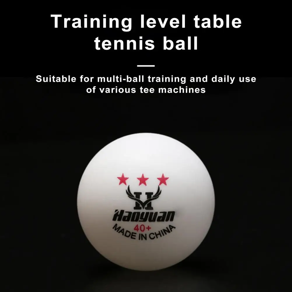 

High-quality Table Tennis Balls Round Table Tennis Balls High-quality Ping-pong Balls Durable Elastic Impact for Recreational