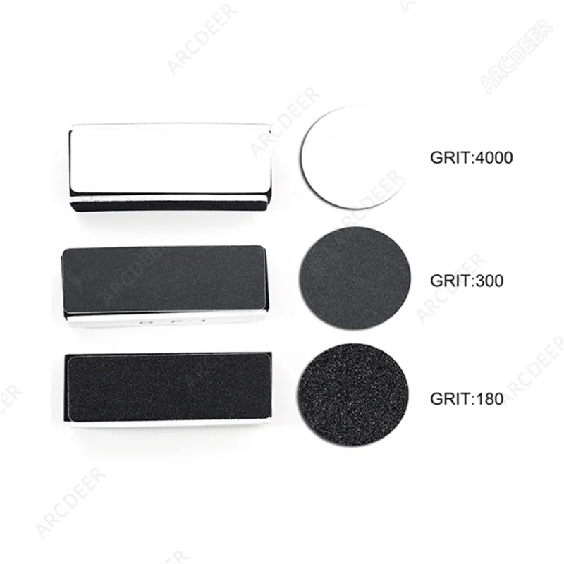 6/10PCS Four-Sided Sanding Block Sponge Nail File, Polishing Stick Professional Watch Cleaner Rod Nail Polishing Sponge Rod