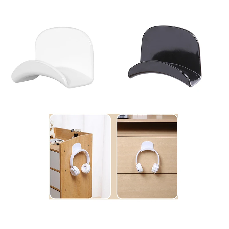 Adhcommissions-Support mural en plastique pour écouteurs de jeu, support de casque T1, support de téléphone universel, support de sauna, support sous le bureau