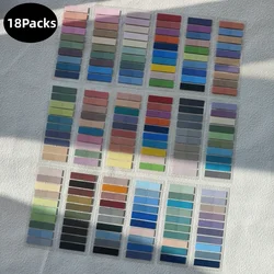 3600 Sheets Transparent Sticky Notes Self-Adhesive Reading Annotation for Books Notepad Bookmarks posted It Index Tabs Memo Pad