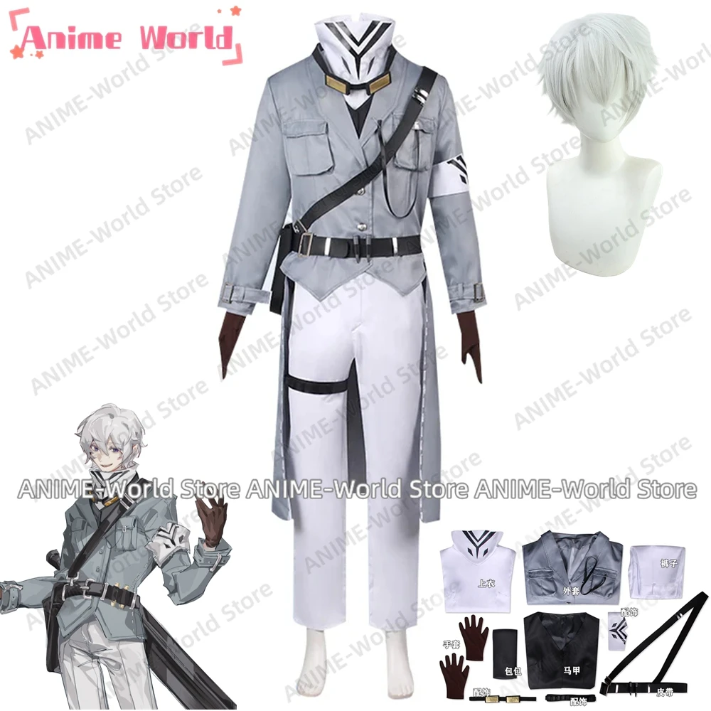 

《Custom Size》Anime Limbus Company Sonya Cosplay Costume Uniform Clothing Halloween Carnival Part Wig